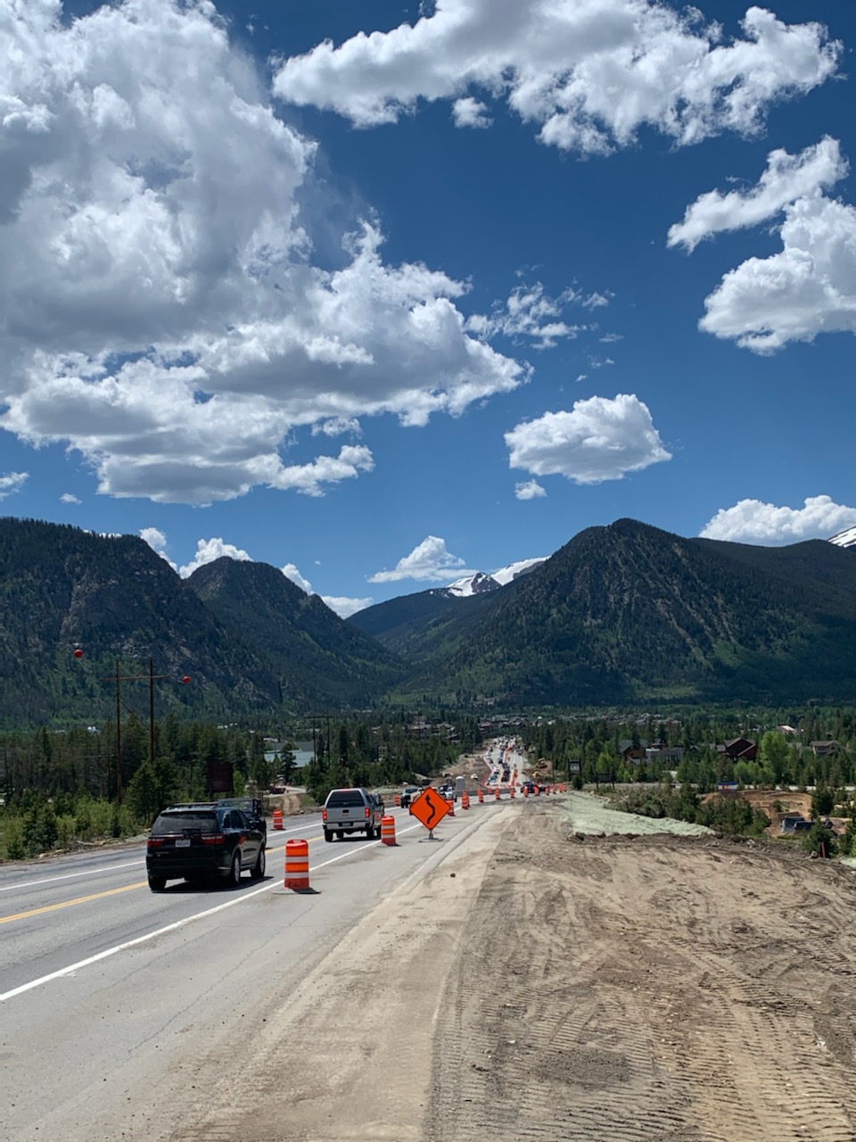 June 2020-Roadwork begins for the CO 9 Widening project. detail image