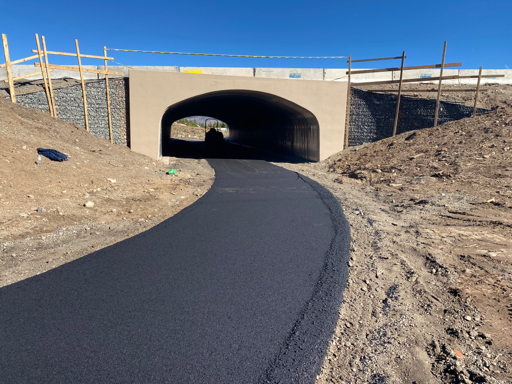 November 2020-New pedestrian underpass is completed in time for winter shutdown. detail image