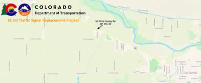 US 50 SE Co. Signal Project Map