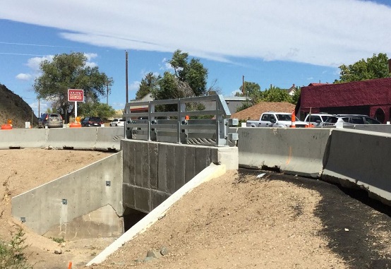 Culvert at Walsen and Pine has been modified into a sidewalk.JPG detail image