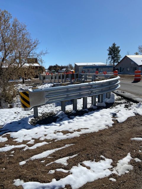 New guardrail at culvert location NE Walsen and Pine.jpg detail image