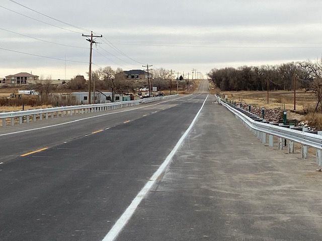 New poured bridge deck ready to be placed