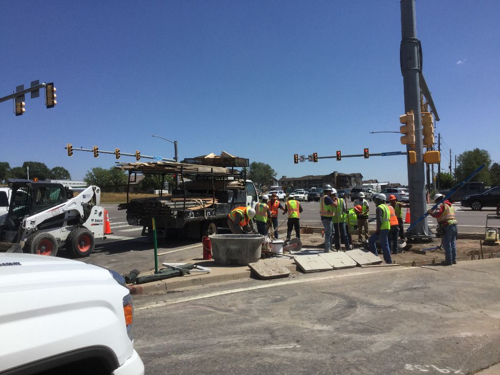 This major intersection at Wadsworth and Quincy is undergoing ramp replacements.JPG detail image