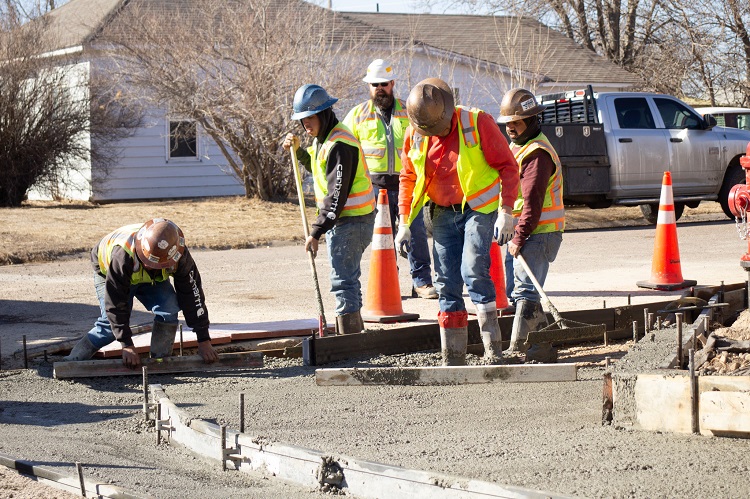 Crews performing concrete fill at 8th and Lowell.jpg detail image