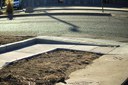 Finished curb on east end of the 13th street intersection.jpg thumbnail image