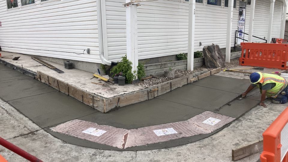 new replaced ramps and portion of sidewalk Kiowa.jpg detail image