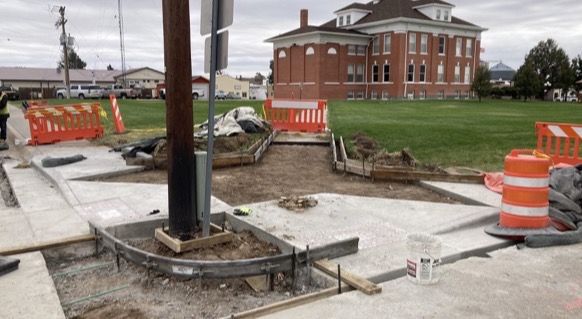 Ramp and sidewalk upgrades underway at N 1st St in Cheyenne Wells.jpg detail image