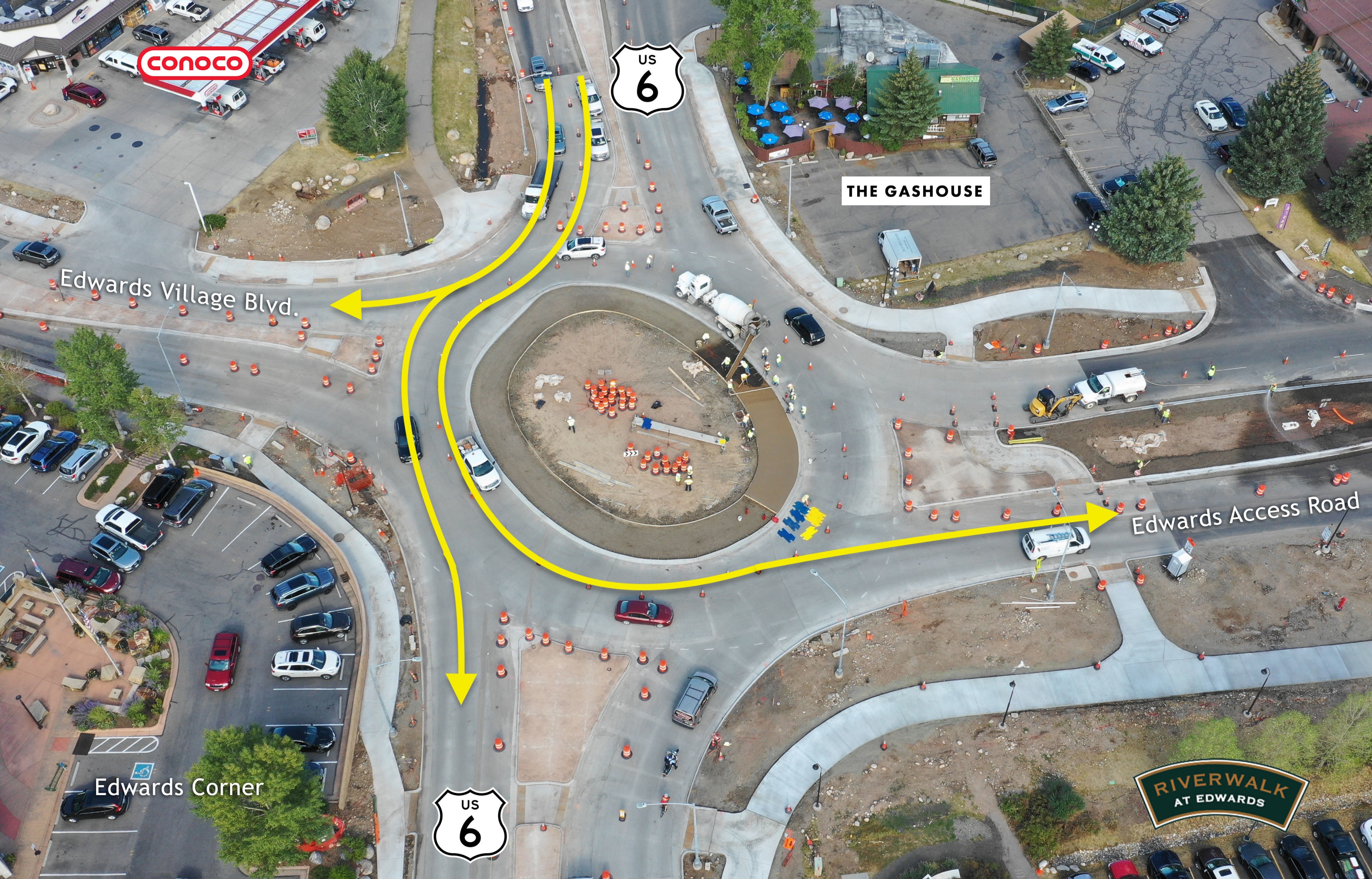 Eastbound Roundabout map detail image