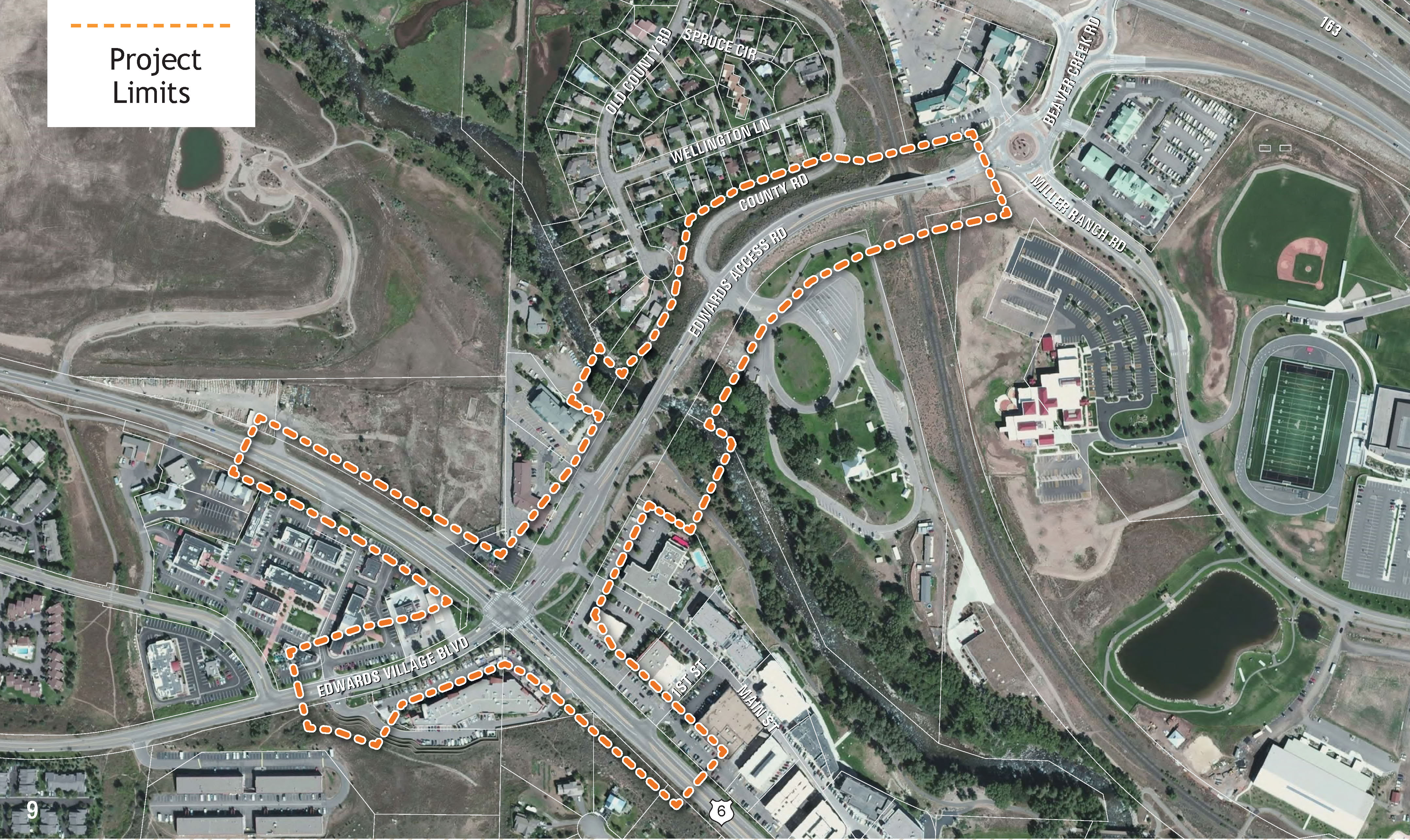 Edwards Spur Road - Project Map detail image