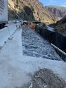Detour lane excavation and removal of barrier at MP 123.5 lue Gulch..jpg thumbnail image