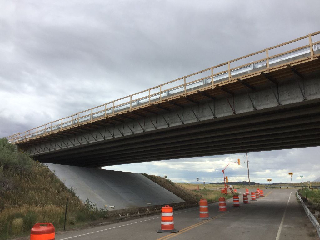 new southbound bridge over CR 103 detail image