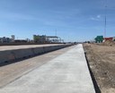 South view of newly paved auxiliary lane.jpg thumbnail image