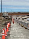 View of shoulder construction behind barrier at Exit 215.jpg thumbnail image