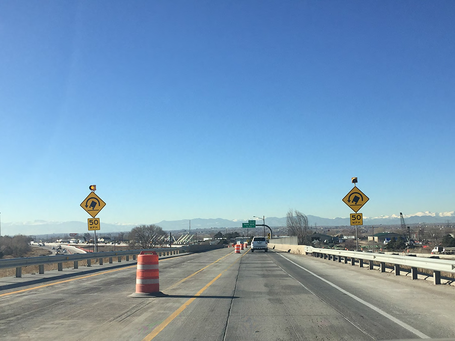 December 2016: Westbound I-76 at US 85 detail image