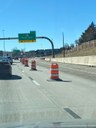 South view of new auxiliary lane on SB 225 approaching Parker Road.jpg thumbnail image