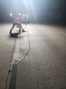 July 2023: Crews performing concrete crack stabilization and filling them with sealant on southbound I-25. thumbnail image