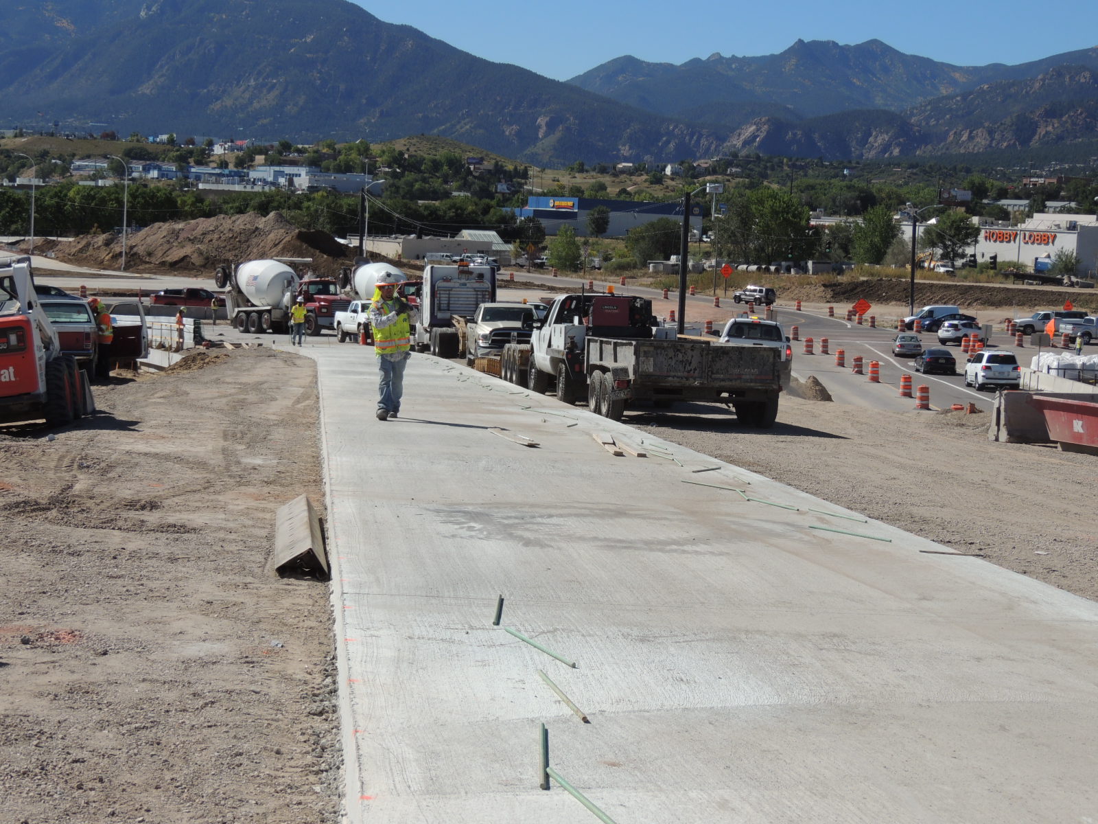 I-25 Southbound Off-Ramp: New Pavement detail image
