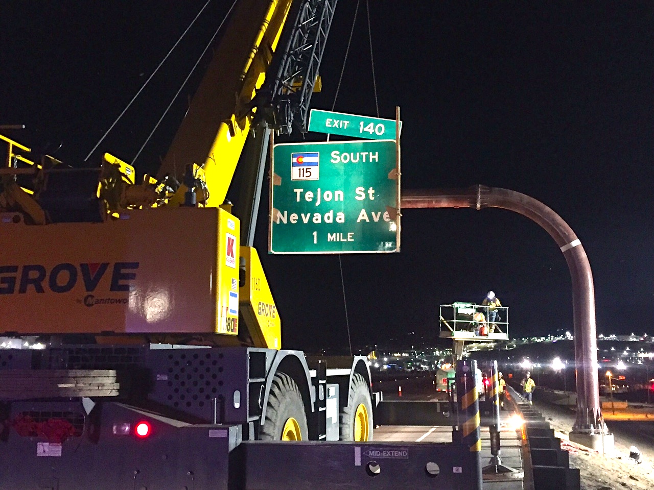 I-25 SB sign placement: No. 3 detail image