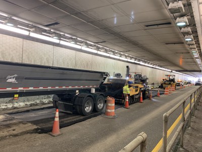 Eisenhower-Johnson Memorial Tunnel Resurfacing
