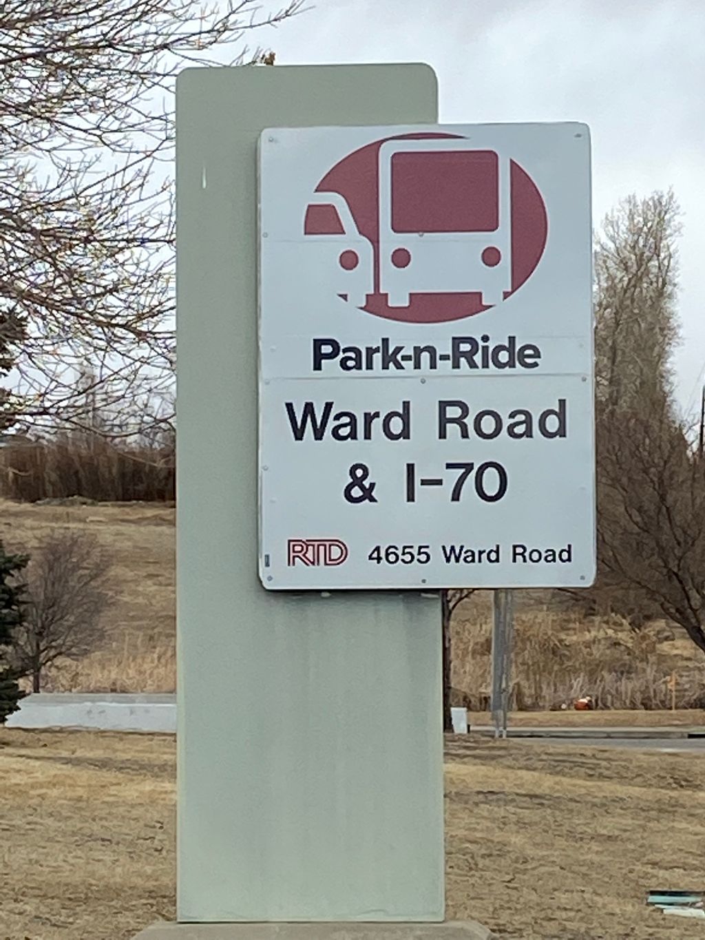 park n ride sign ward rd i 70 (1).jpg detail image