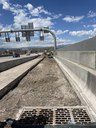 Eastbound I-70 Express Lane after drainage repair before concrete paving in May. thumbnail image