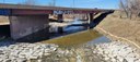 Wide view of area under I-76 bridges showing reinforced piers and boulders placed for scour mitigation. Photo Pablo Lopez.jpg thumbnail image