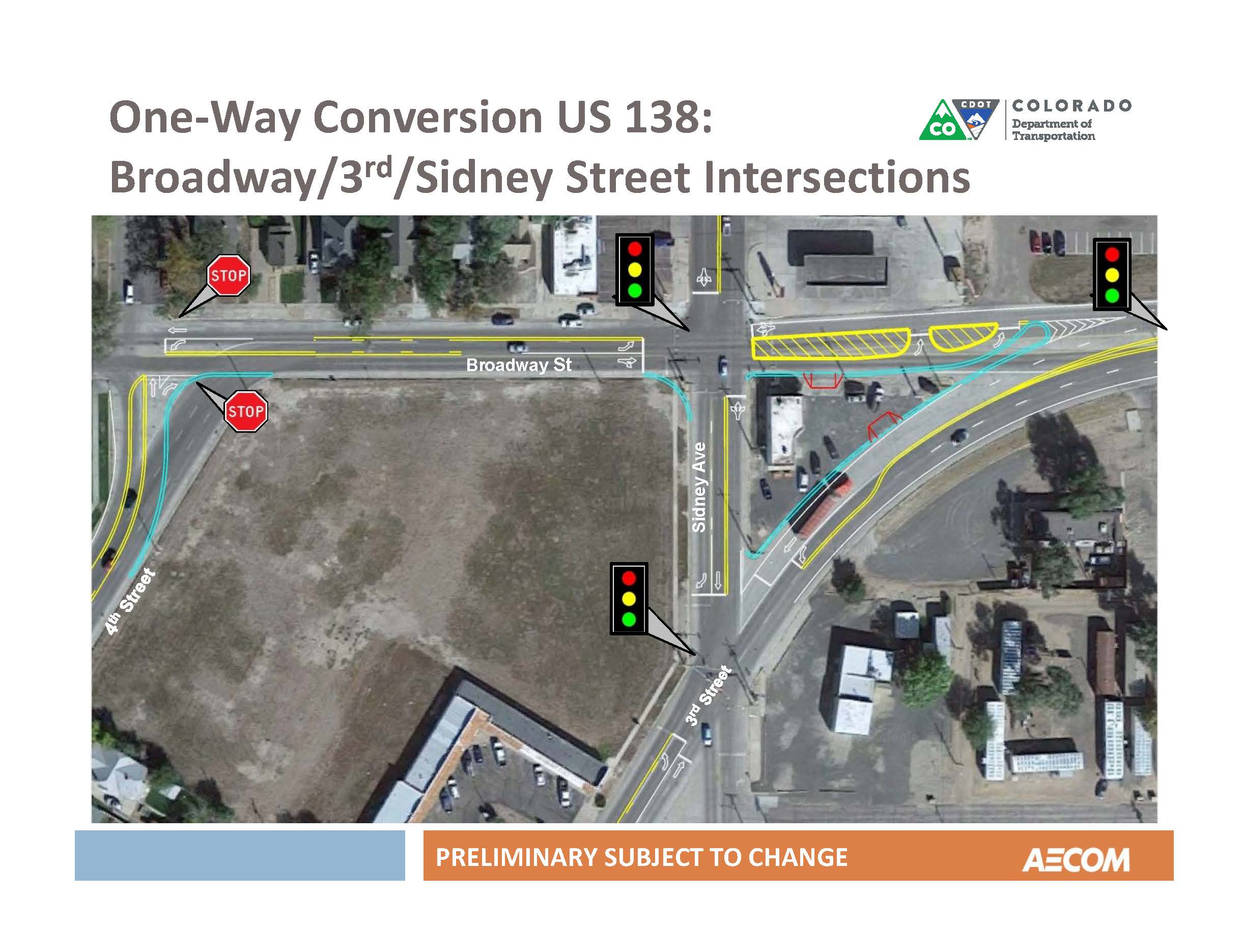 Broadway 3rd Sidney Intersections detail image