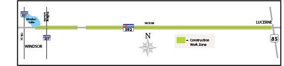 CO 392 Windsor Work Zone detail image