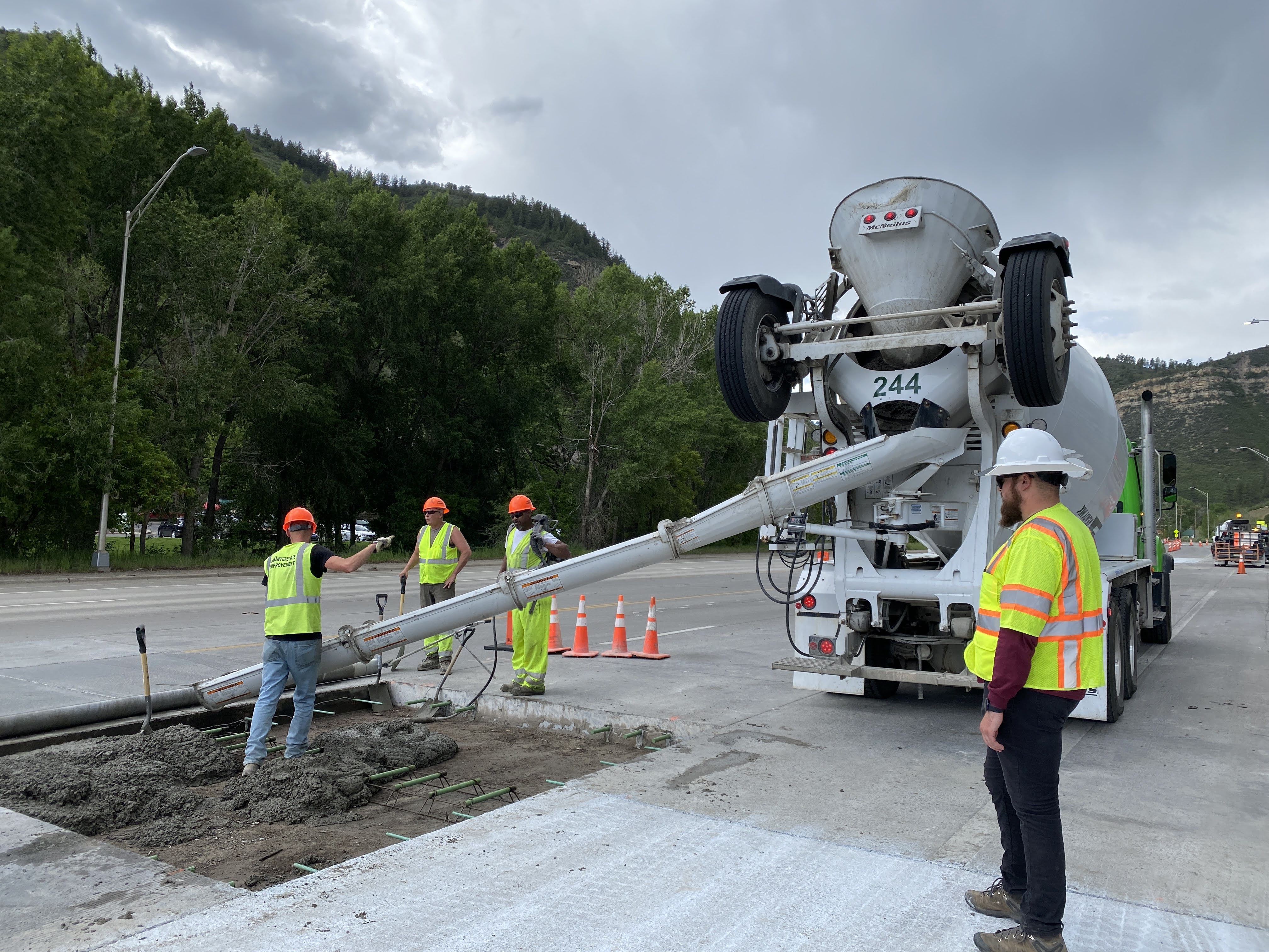 US 160 Concrete Repair West of Durango detail image