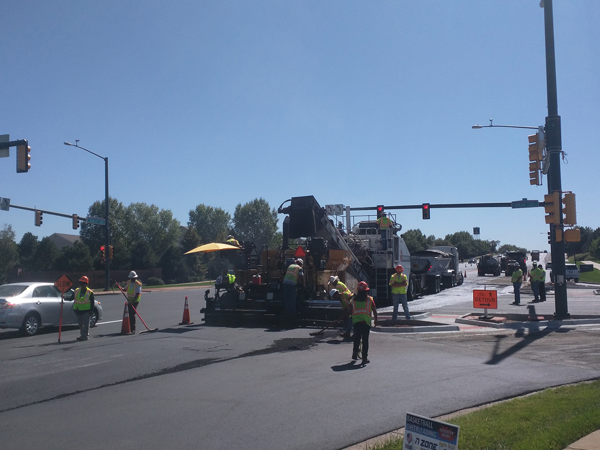 US 287 resurfacing 120th South Work at Intersection with 112th Ave.jpg