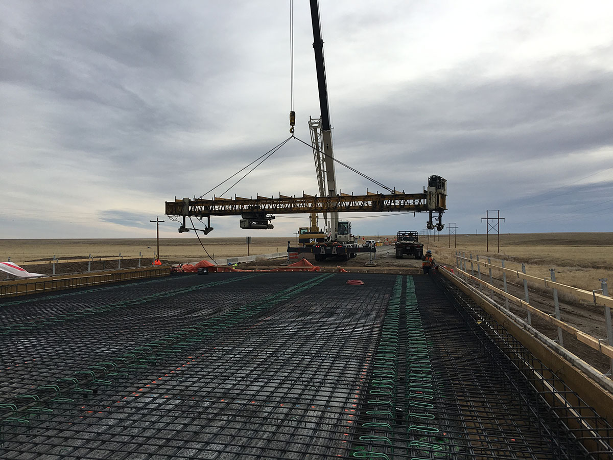 Prepping for Deck Pour, February 2018