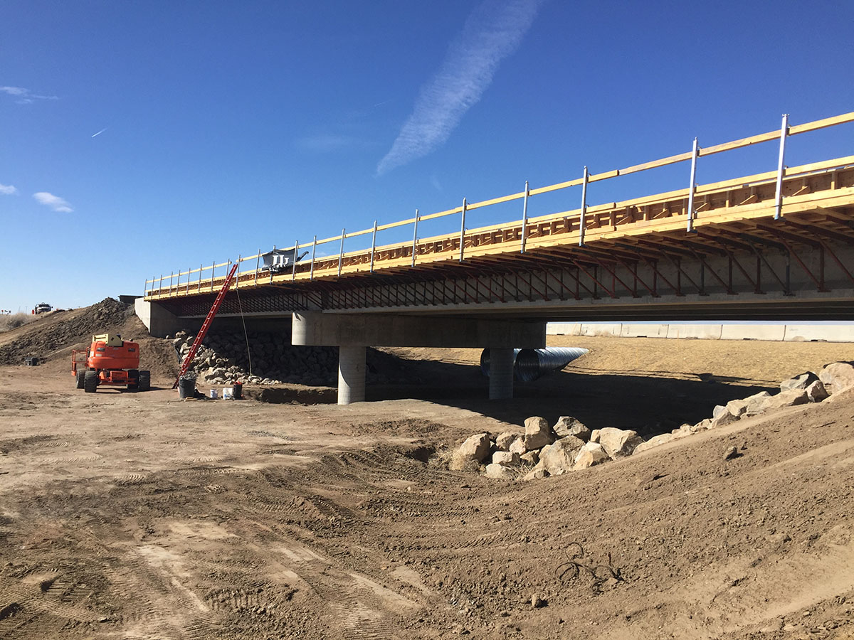 March 2018 West bridge progress detail image
