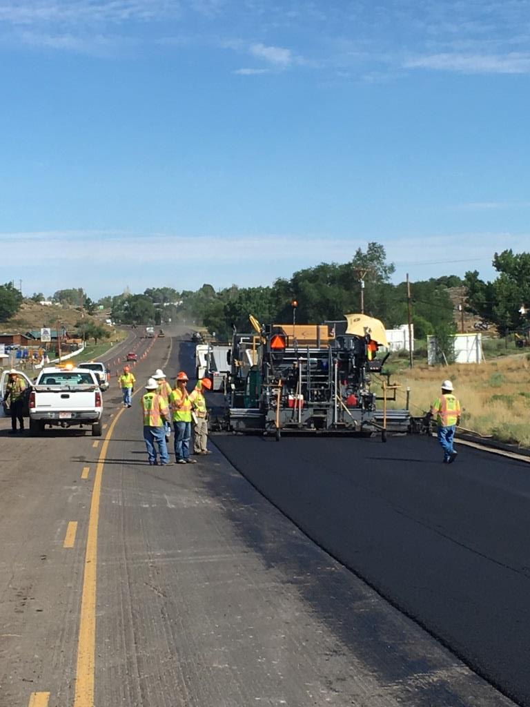 Asphalt Paving Underway in five-lane section south of County Road M on US 491 (3).JPG detail image