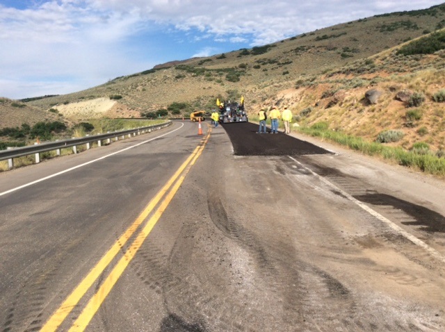 US 50 Blue Mesa: Cold-in-place asphalt recycling--July 20, 2017--2 detail image
