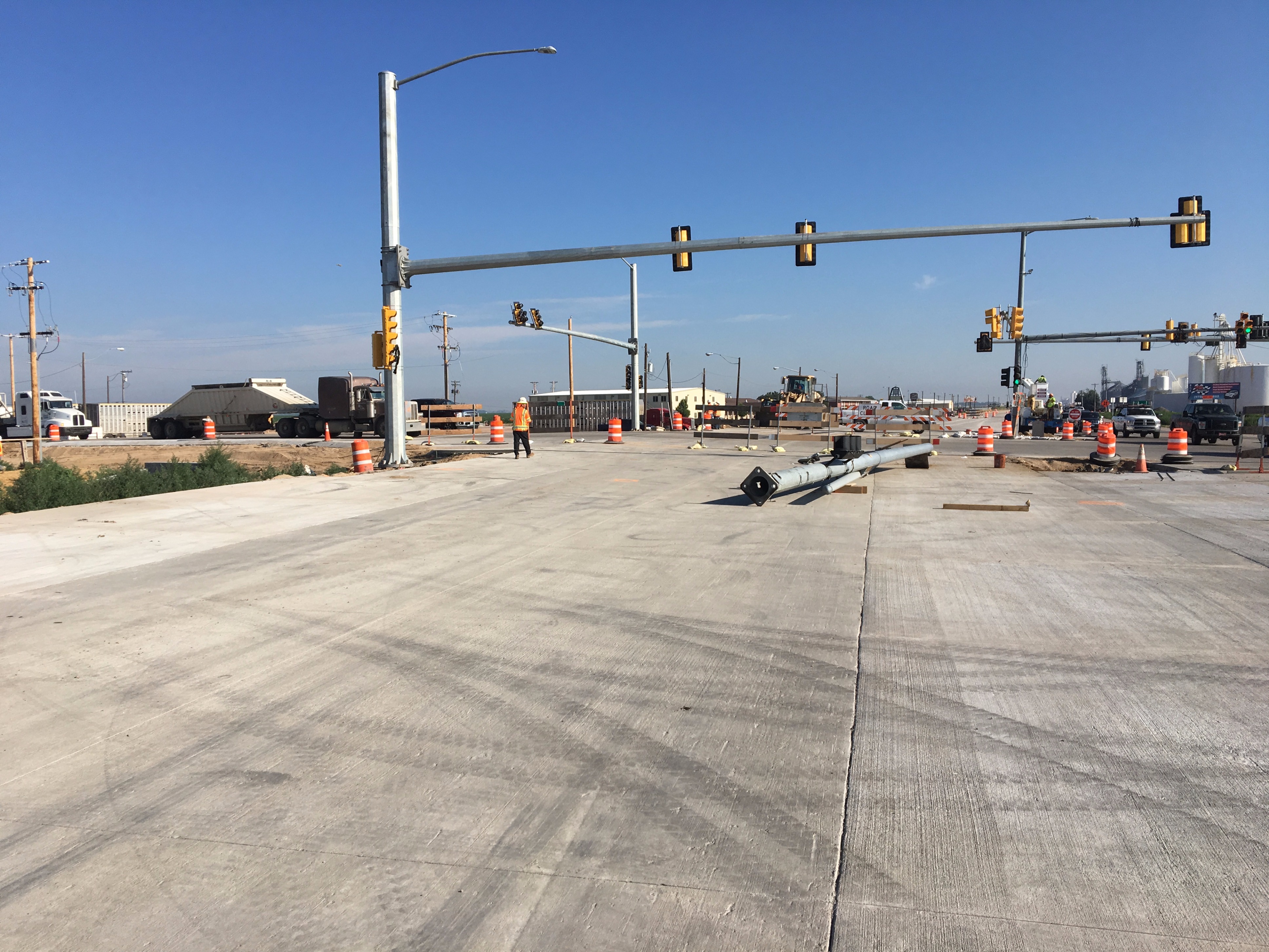 US 85 and CO 392 Installing New Signal Poles detail image