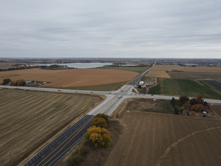 Wide drone view finished intersection US 287 CO 52 RSH.jpg detail image