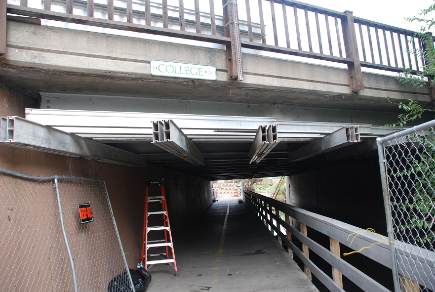 Spring Creek Bridge Sept 2015 detail image