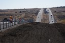East view of work zone showing newly seeded and mulched median.JPG thumbnail image