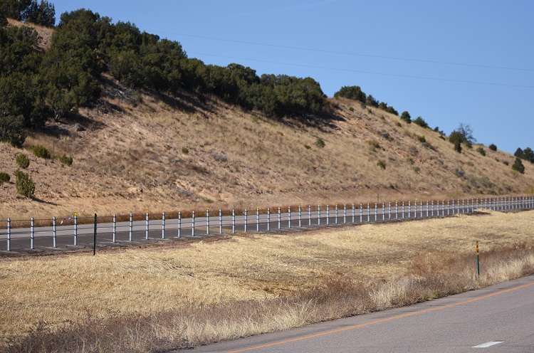 Wide view of completed cable rail on US 50.jpg detail image