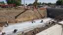 Phase 1B of the Concrete Box Culvert Floor Construction thumbnail image