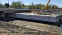 Construction of subgrade below the Pedestrian Box portion of the Concrete Box Culvert. thumbnail image