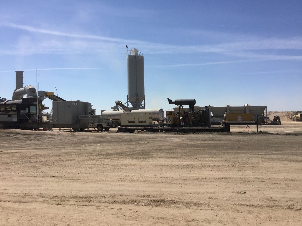 Asphalt plant detail image