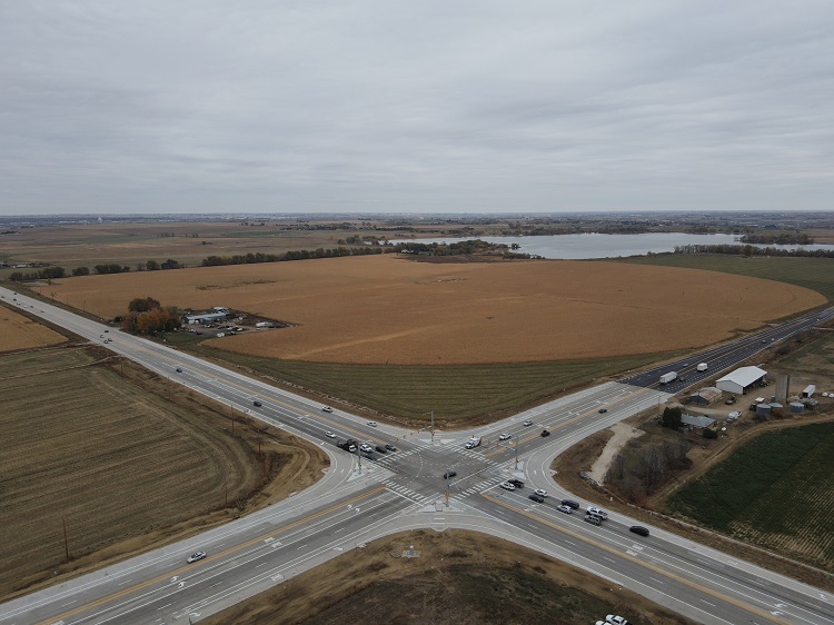 Closeup intersection improvements at US 287 CO 52 RSH.jpg detail image