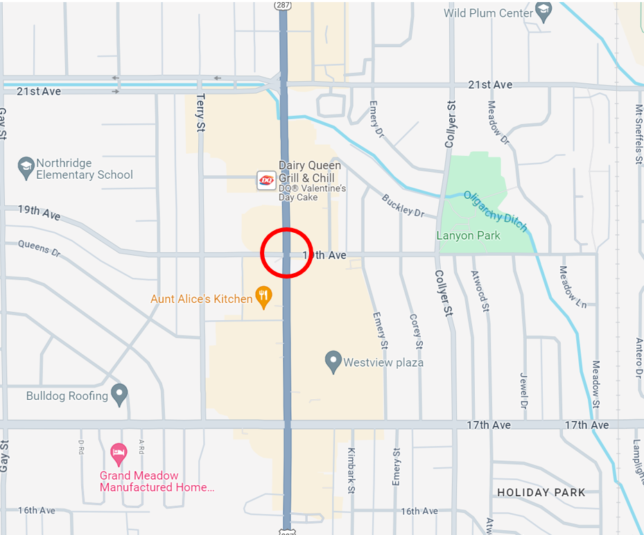 US 287 Longmont Signal Improvement US 287 at 19th Ave.png detail image