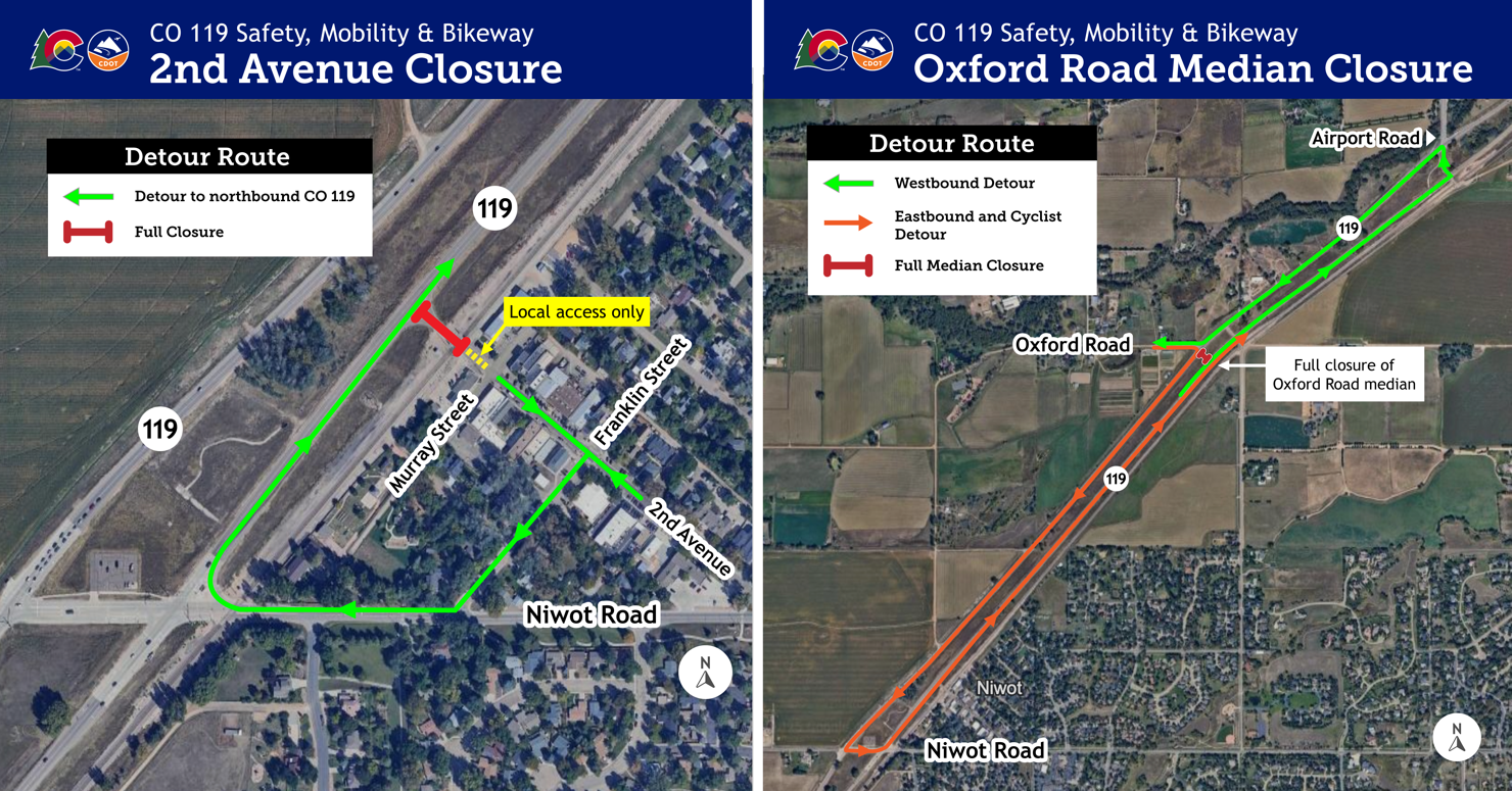 2nd avenue and oxford road closure map.png detail image