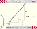 CO 119 Safety & Mobility Improvements - Jay Road median closure at CO 119 in Boulder motorist detour map.jpg thumbnail image