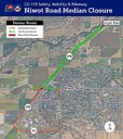 CO 119 Safety & Mobility Improvements map of niwot road median closure.jpg thumbnail image