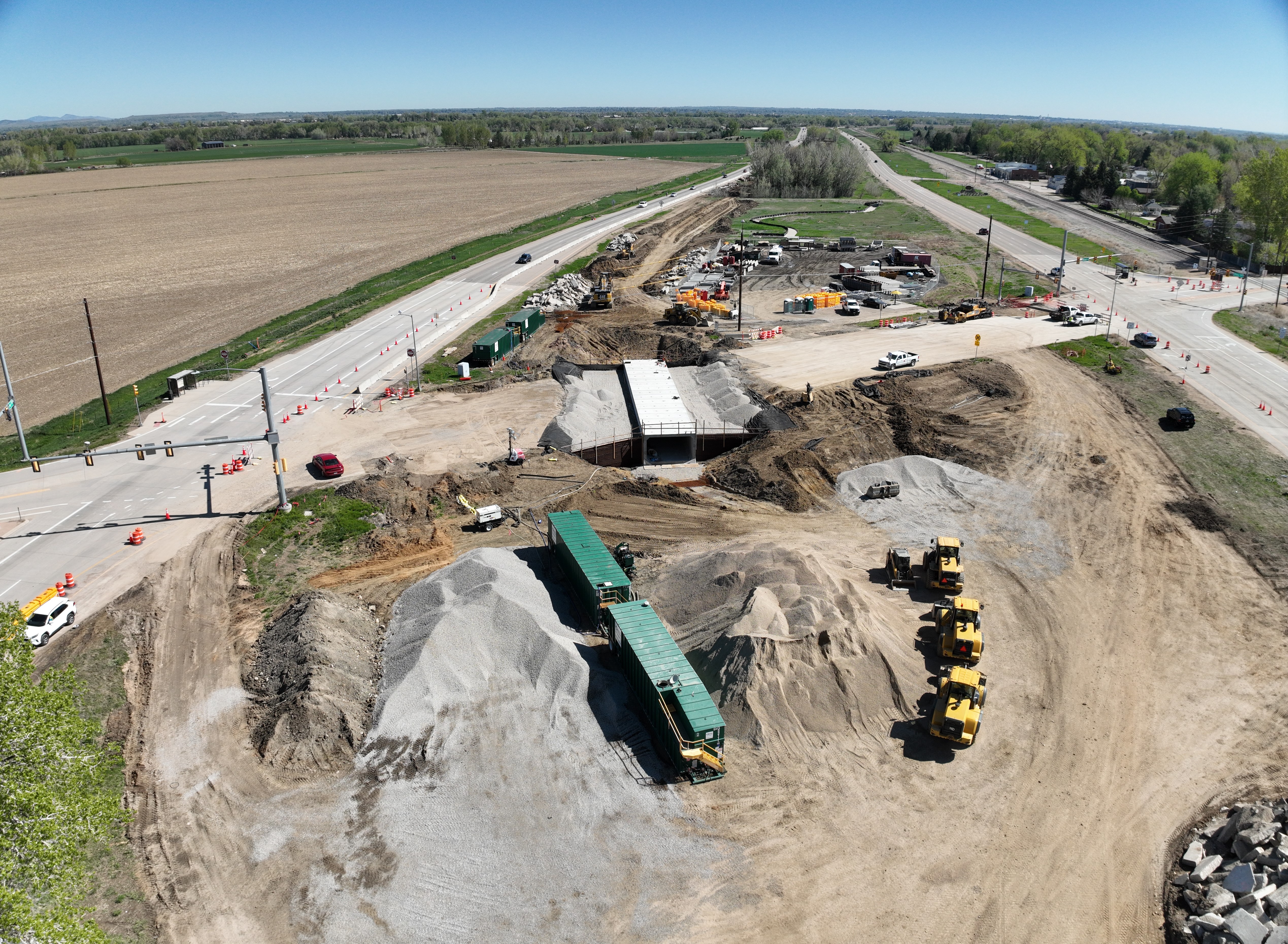 CO 119 Safety and Mobility Improvement Niwot Fast Track Facing North ...