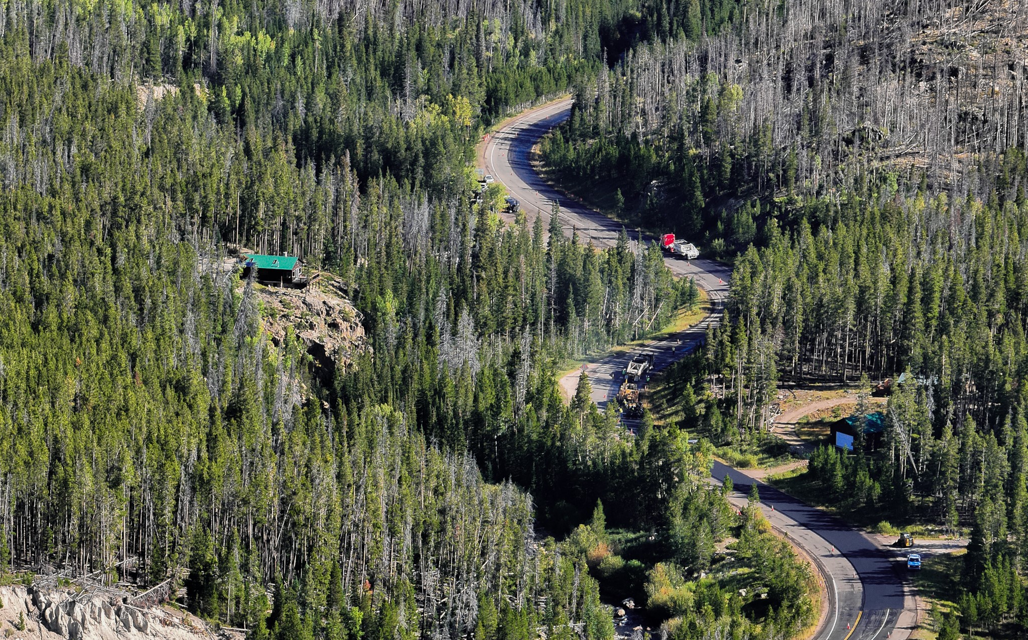 CO 14 Cameron Pass Resurfacing Repaving Drone Footage September 2024.jpg detail image