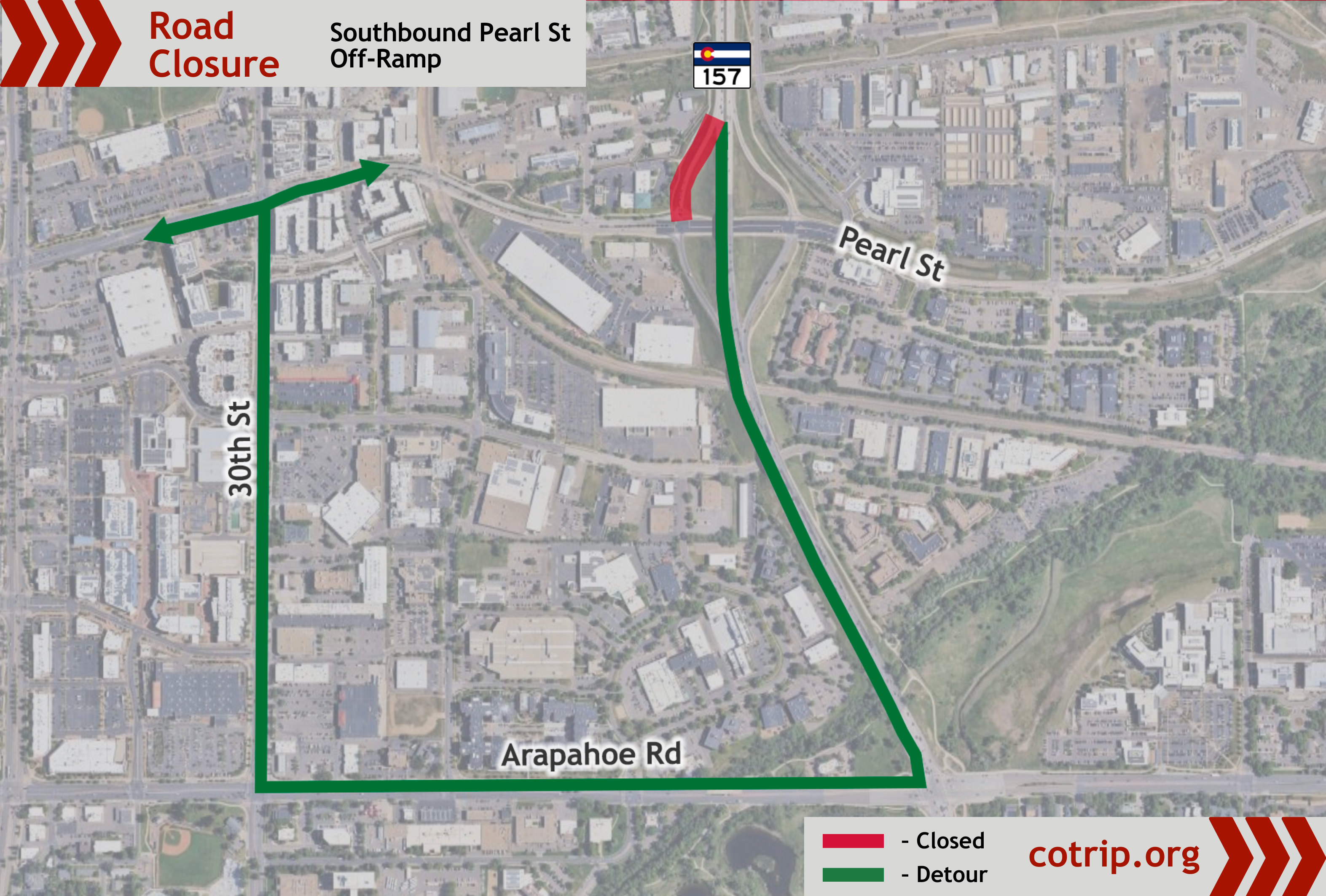 CO 157 Pavement Rehabilitation off-ramp closure detour route.png detail image